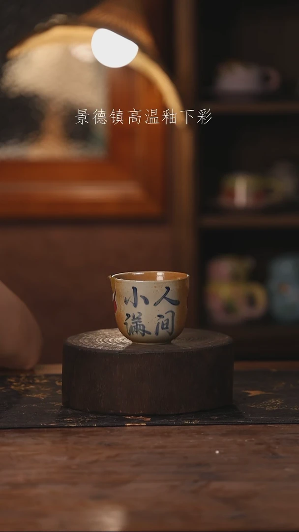 陶瓷景德镇高温釉下手绘陶瓷186