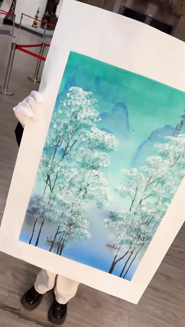 【闪购商品】国画15 赵隆轩艺术馆作品