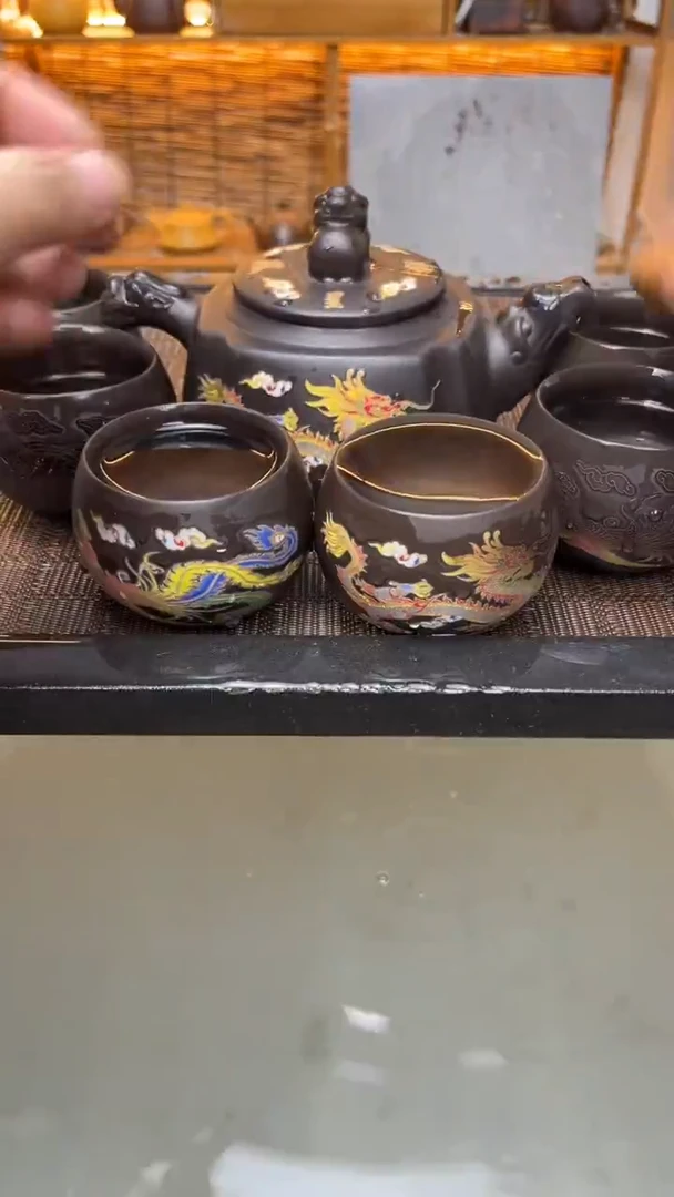 600毫升四方壶1壶6杯