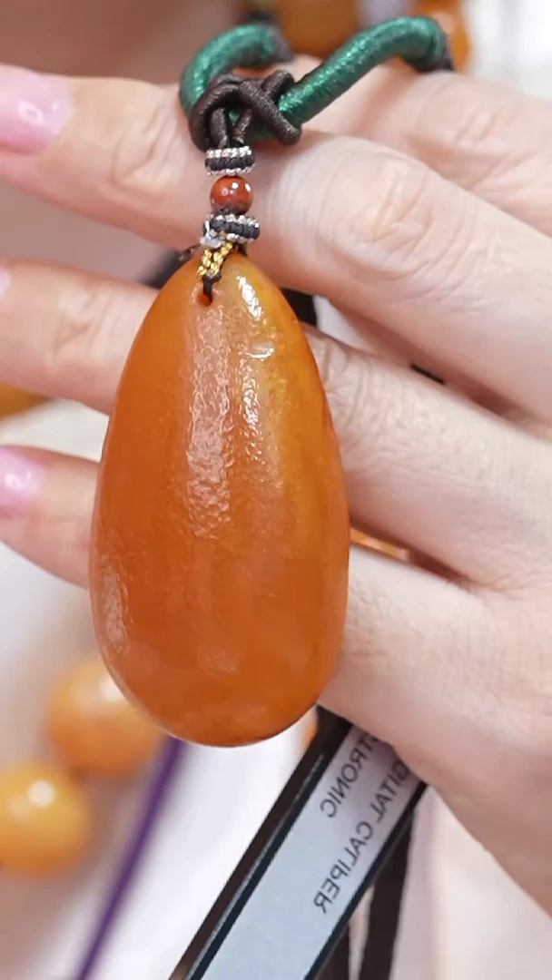 蜜蜡颈饰未镶嵌6359天然蜜蜡珠宝奇石云端妖孽全部保真