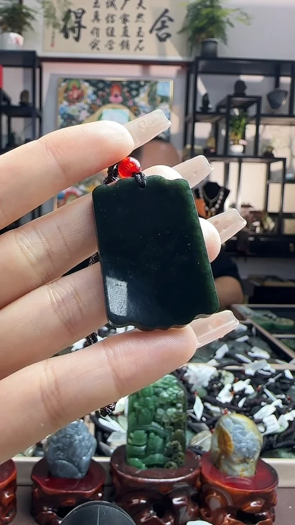 颈饰未镶嵌和田玉多样性发货发其一