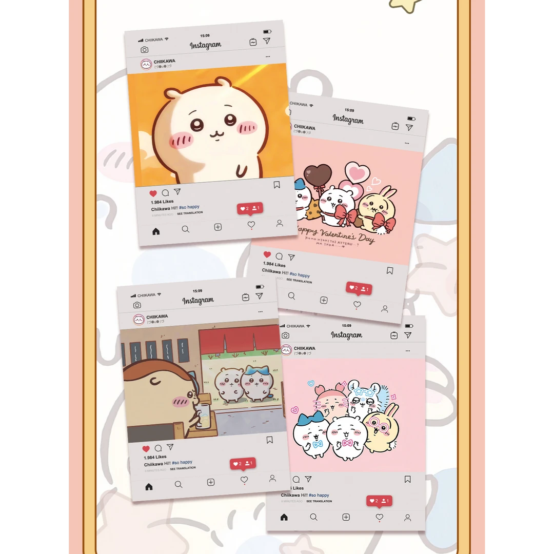 （小萝代拆）【转浮浮】JIMII x 吉伊卡哇 收藏卡