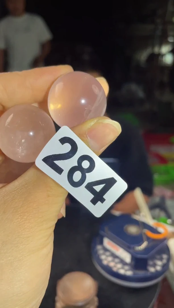 未镶嵌水晶大型摆件（非配饰）粉水晶球284 26M 多样性发其一