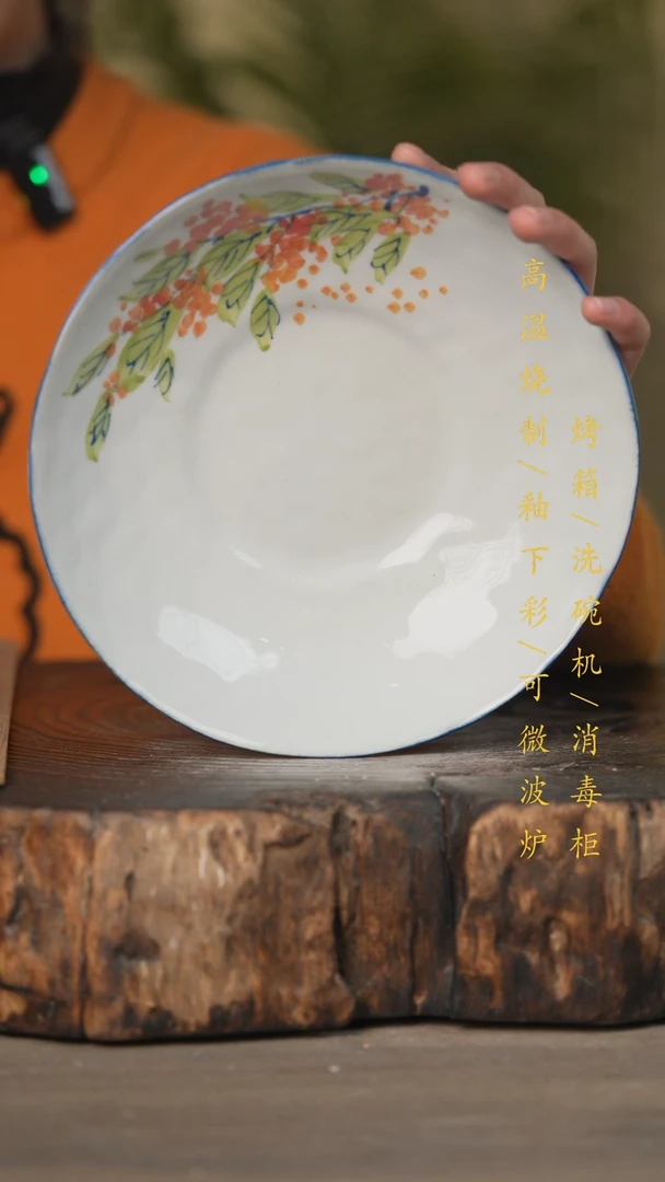 【闪购商品】碗景德镇高温釉下彩可微波烤箱洗碗机