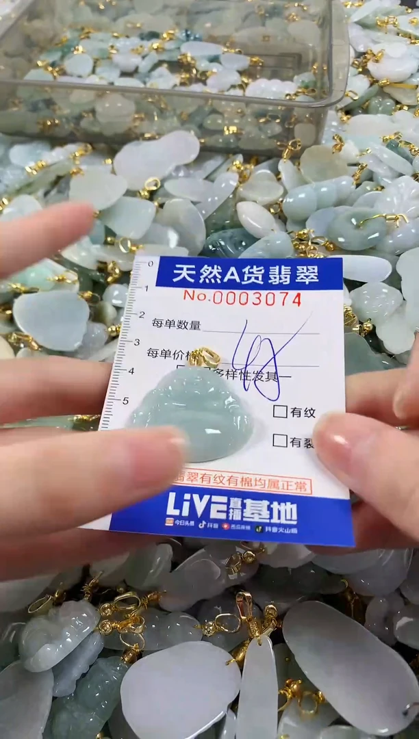 颈饰未镶嵌翡翠天然a货翡翠