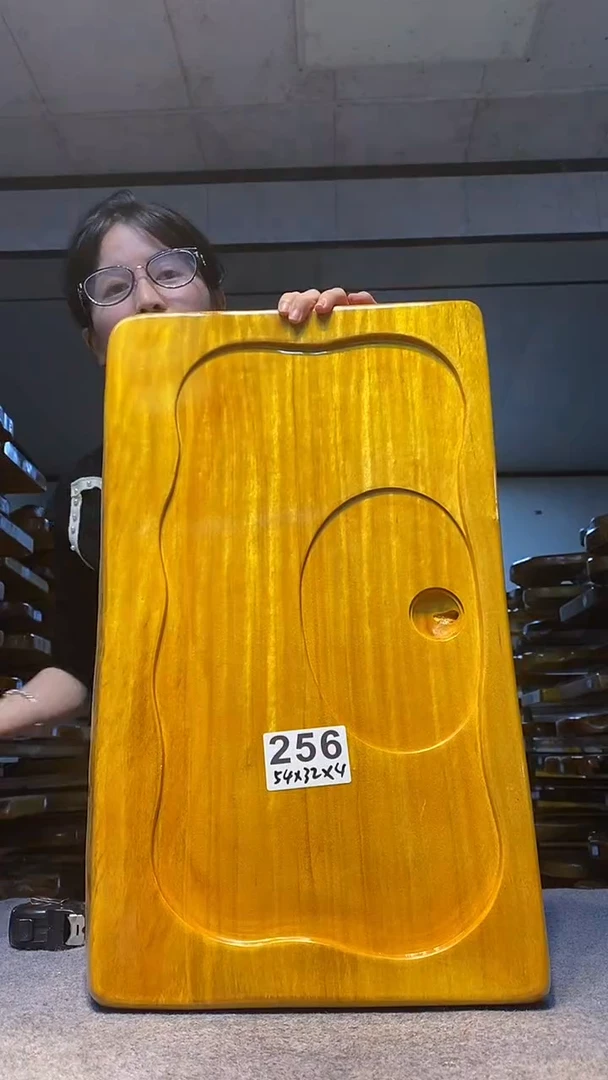 实木茶盘 一物一拍(不含配件）