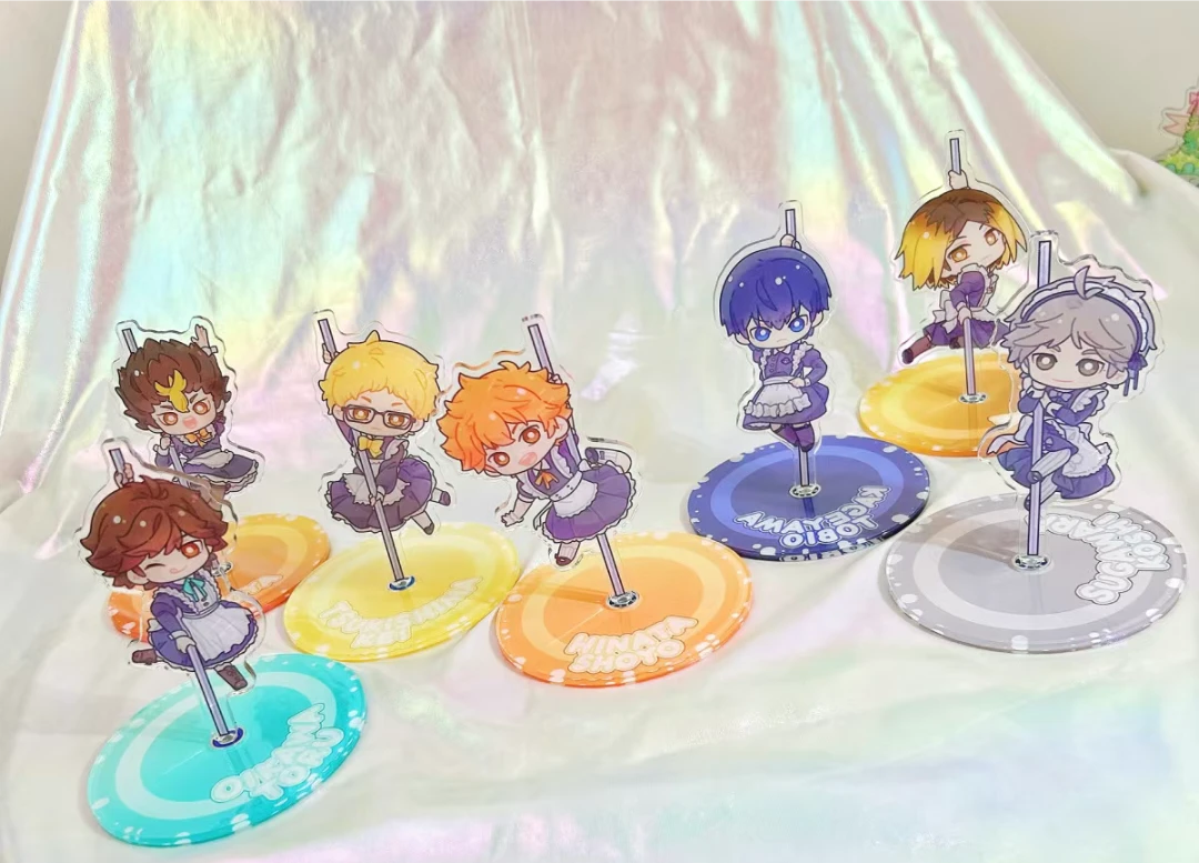 排球少年旋转立牌