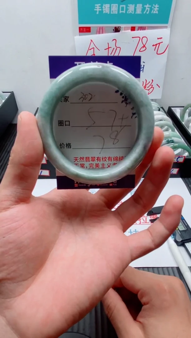 未镶嵌手镯翡翠302