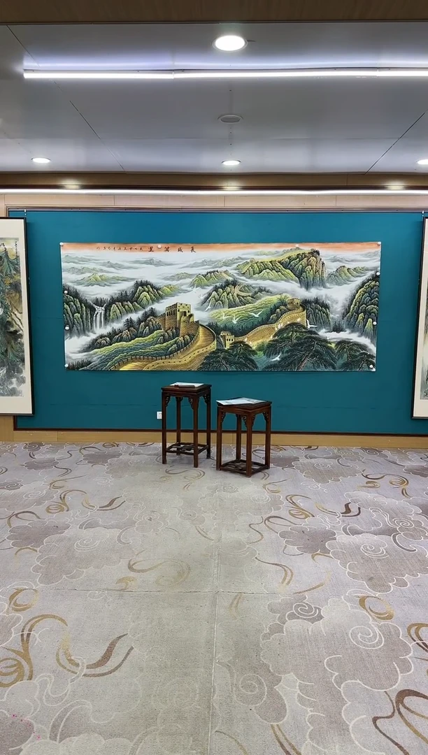 绘画Y-王红兵-大丈二-山水画