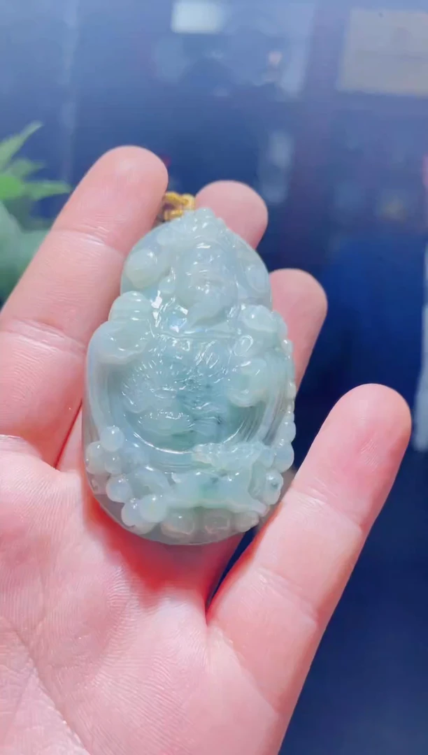 翡翠未镶嵌吊坠(不含链)翡翠