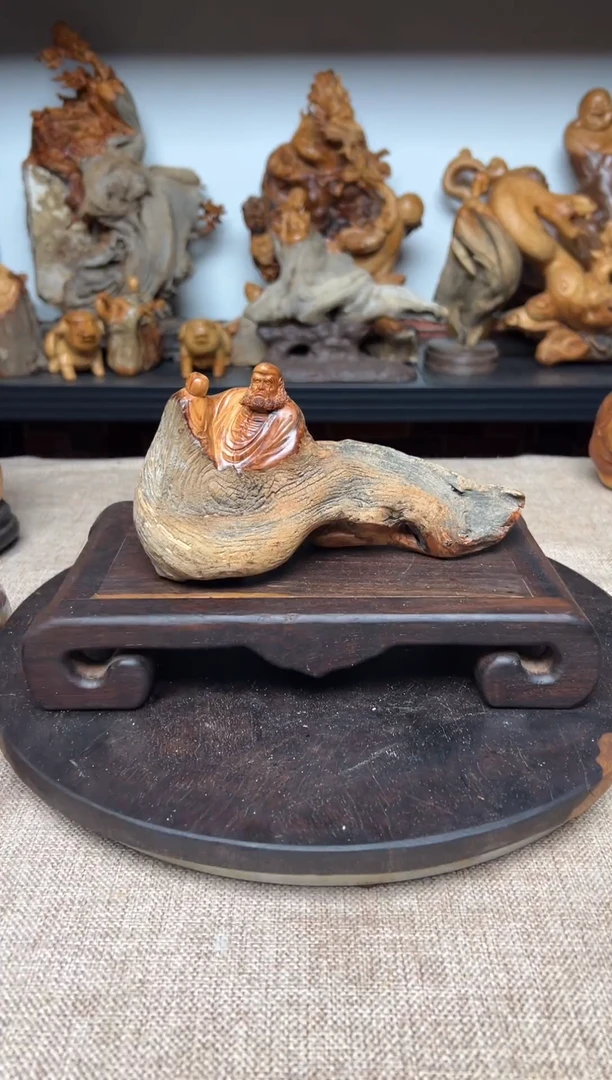 柏木（崖柏）崖柏雕刻件