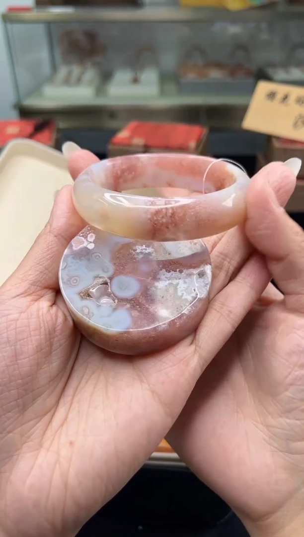 未镶嵌手镯石英质玉59圈口（赠品镯心）6751746