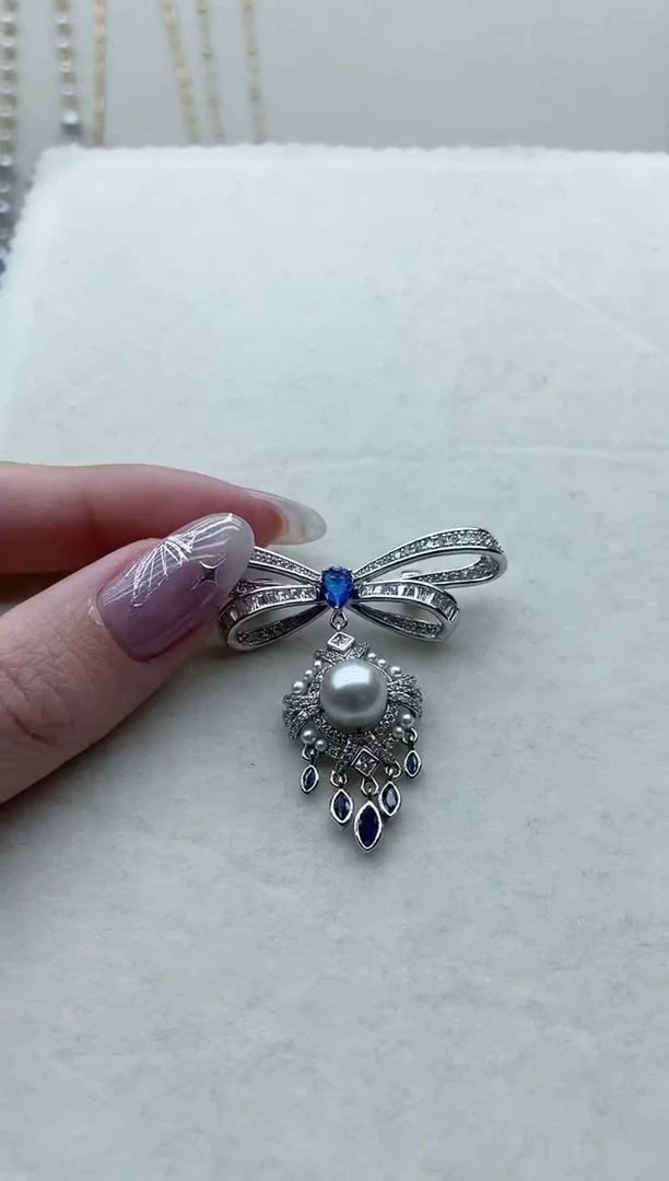 【闪购商品】海水珍珠胸针未镶嵌Y88