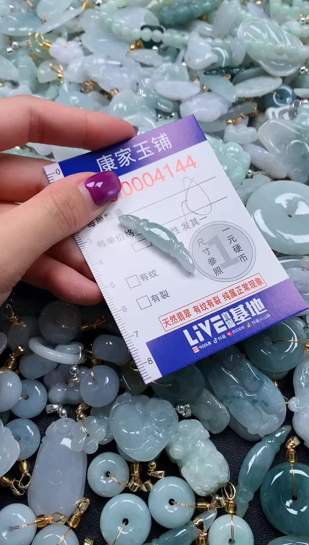 颈饰未镶嵌翡翠4144
