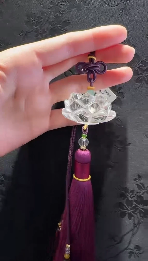 未镶嵌手绳水晶莲花款