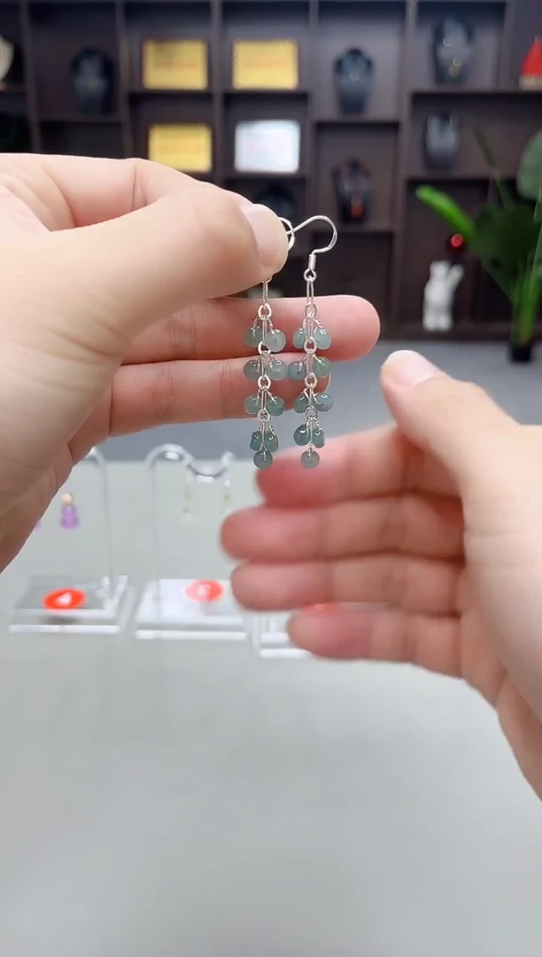 未镶嵌翡翠耳饰911000