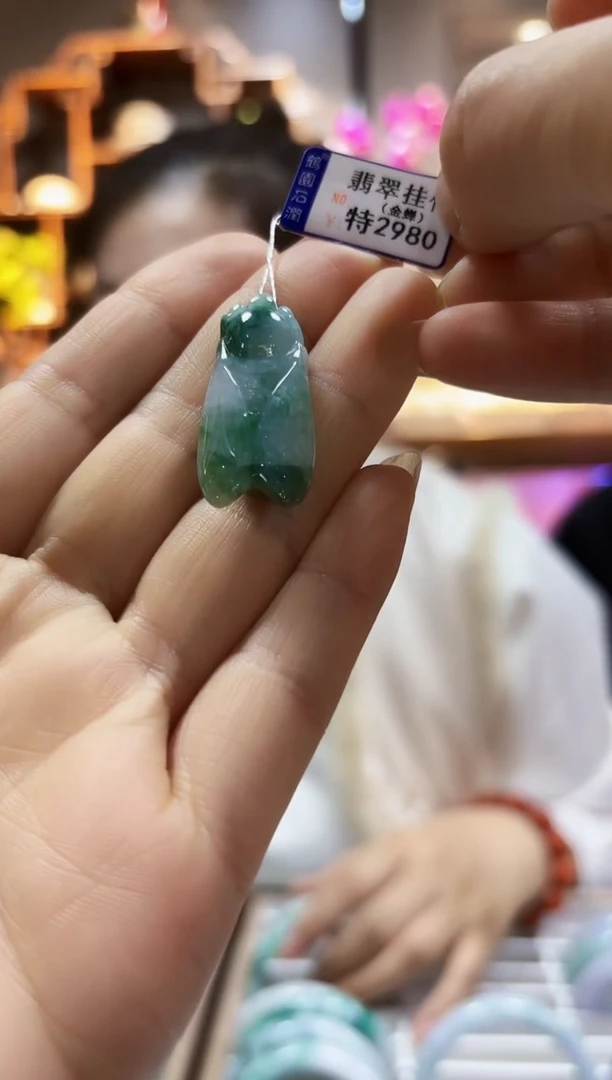 【闪购商品】翡翠颈饰未镶嵌挂件