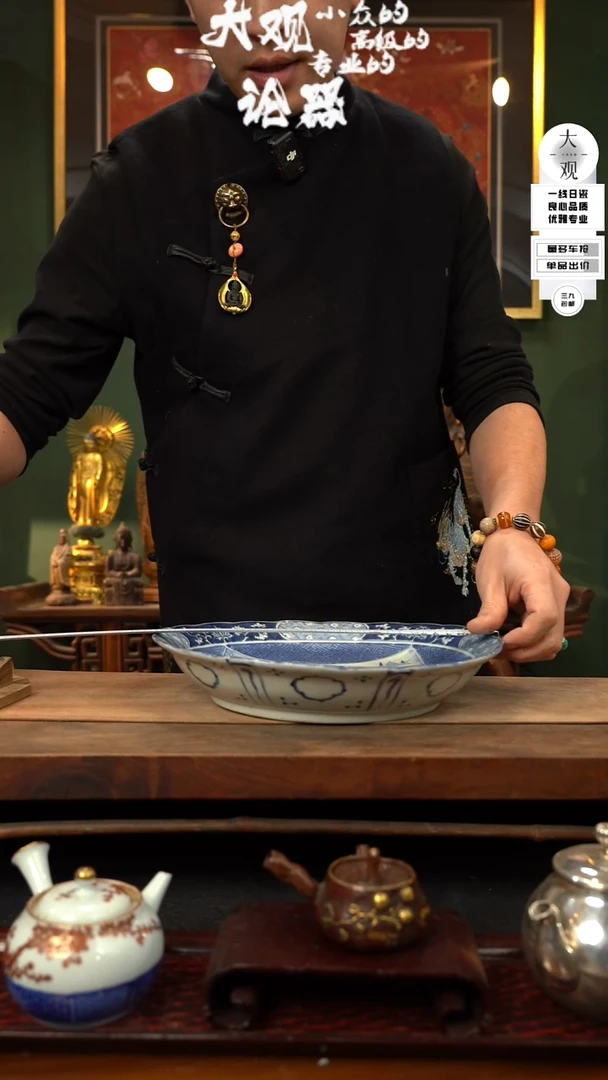 【闪购商品】瓷片大观论器赏盘