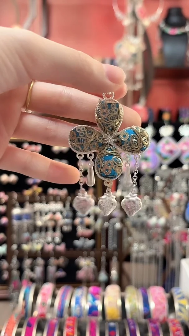 织绣 云织谣民族风精美饰品   430