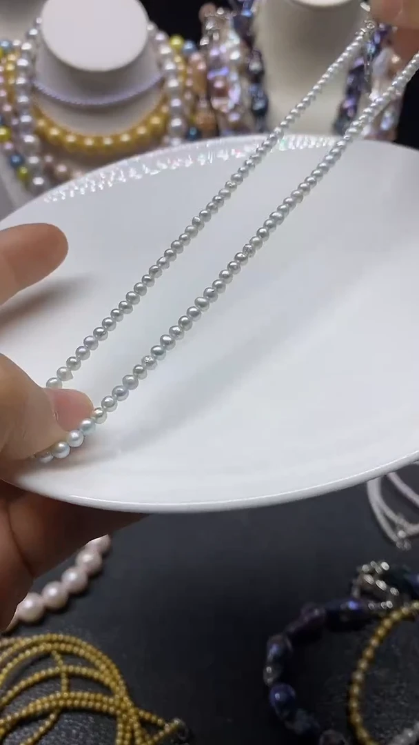 颈饰未镶嵌淡水珍珠多人