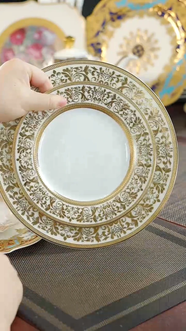 【闪购商品】瓷片10.5+8英寸大小盘 微瑕