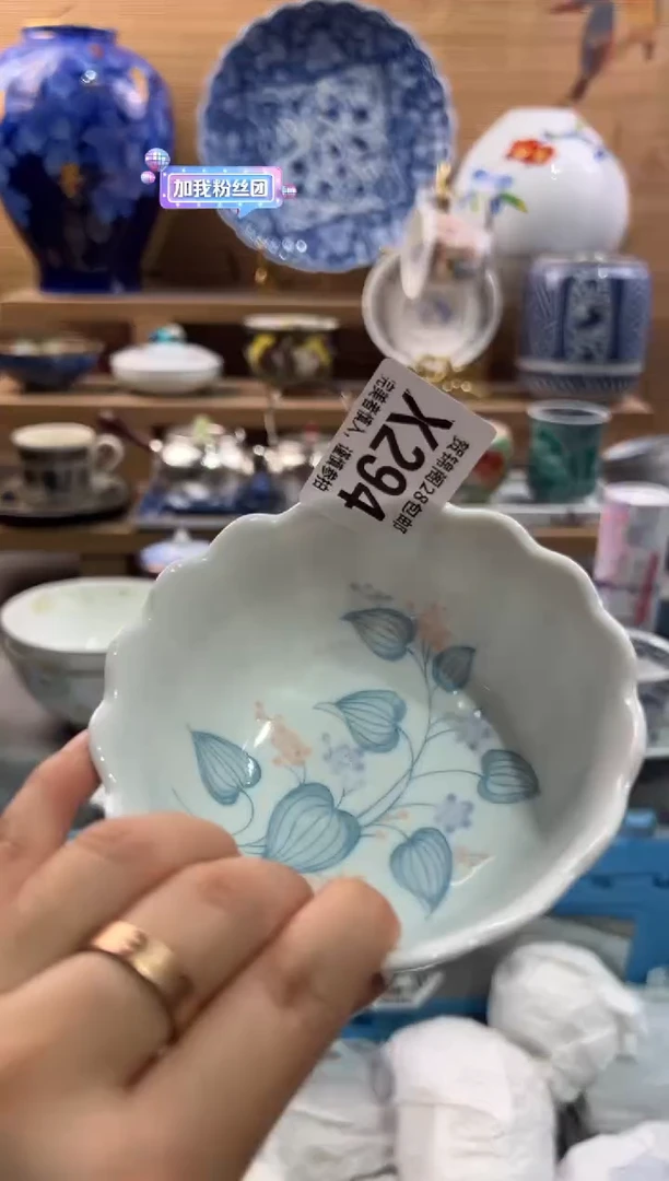 瓷片朱*      X294