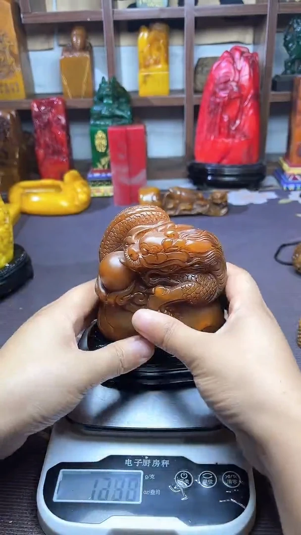 寿山石印石纯天然石料