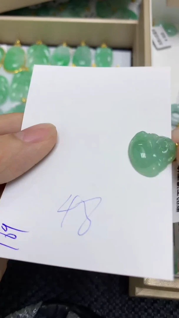 颈饰未镶嵌翡翠缅甸A货翡翠