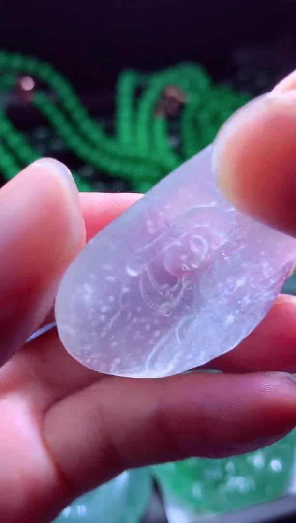 未镶嵌定制翡翠庞**#翡翠毛货定制