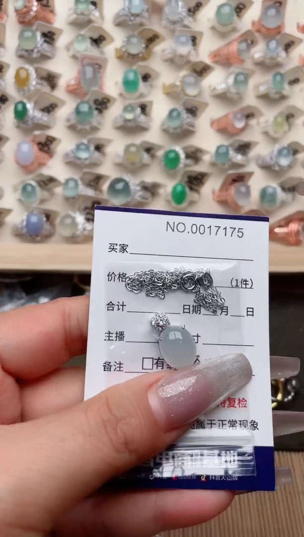 【闪购商品】翡翠戒指银S925镶嵌·