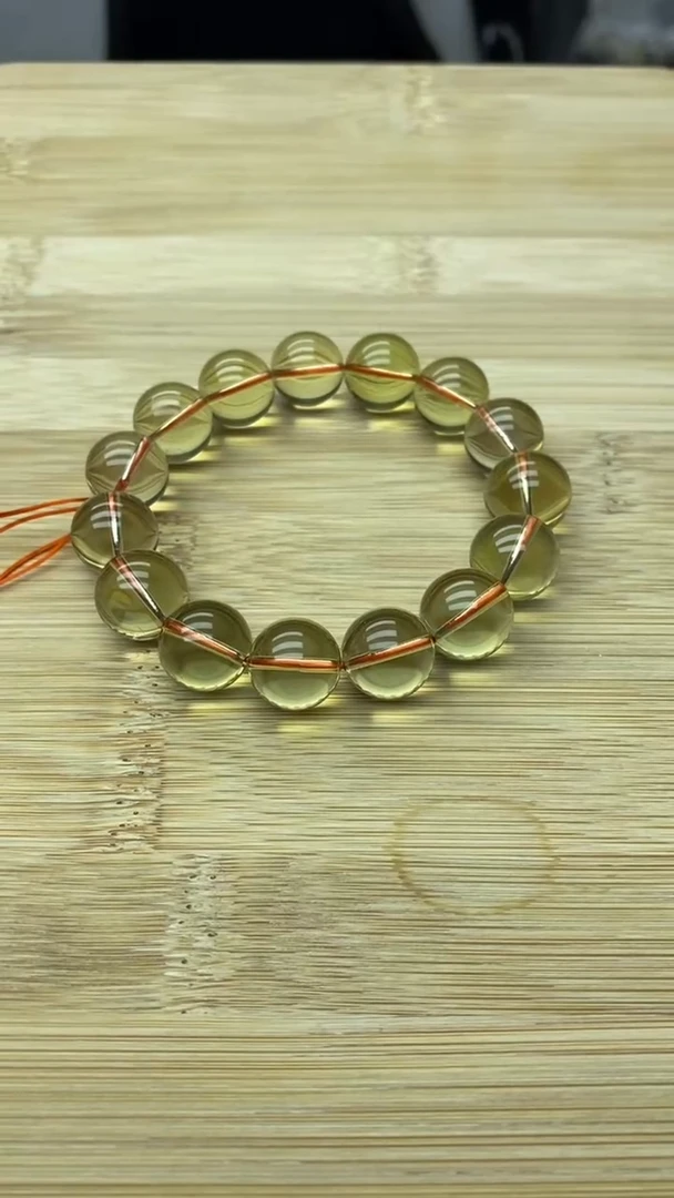 【闪购商品】水晶手链未镶嵌黄水晶14+