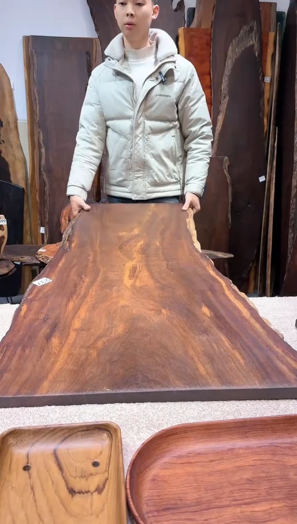 【闪购商品】风车木（黑檀木）尺寸120*50*2.3编号237