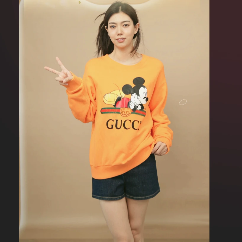 95新 GUCCI/古驰 迪士尼卫衣xs/250901GXRFM05