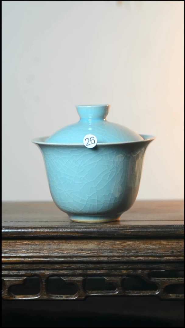 26号全品两才盖碗清凉寺汝瓷