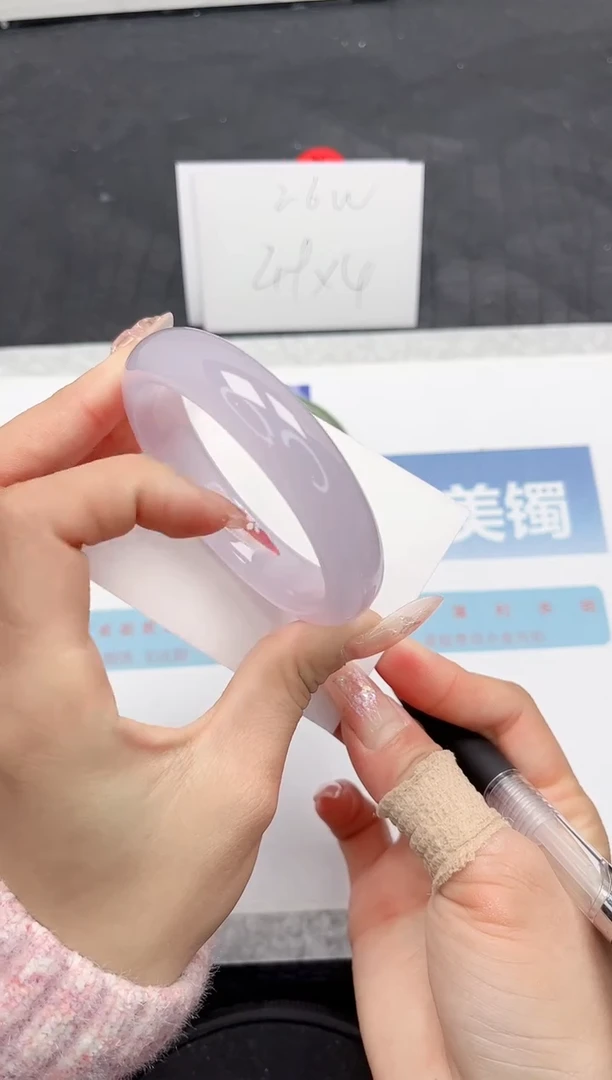 【闪购商品】石英质玉手镯未镶嵌L25-56