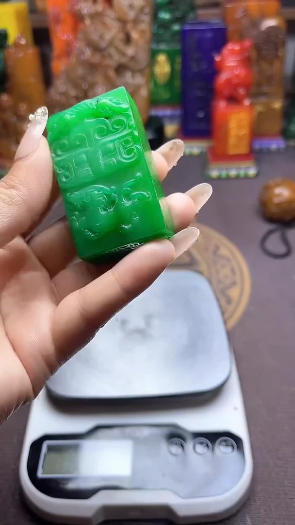 寿山石印石纯天然石料
