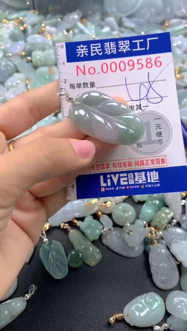 颈饰未镶嵌翡翠9586