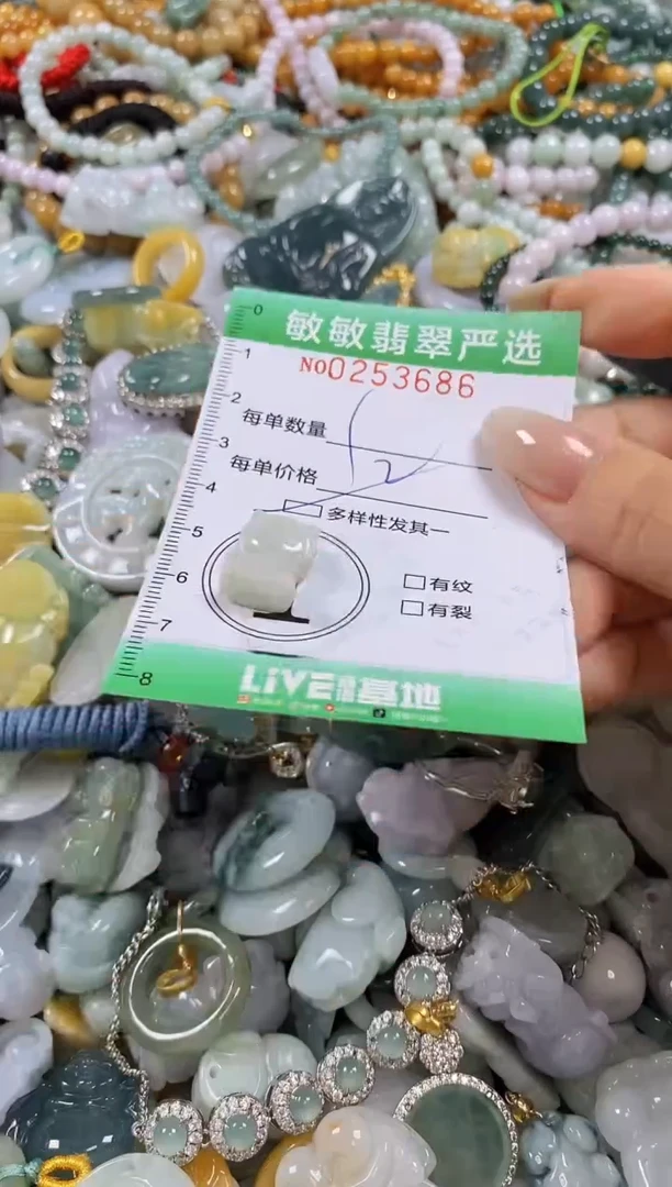 翡翠未镶嵌颈饰闪购0253686多样性发其一