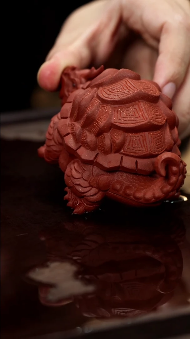 紫砂茶宠芹*霸下