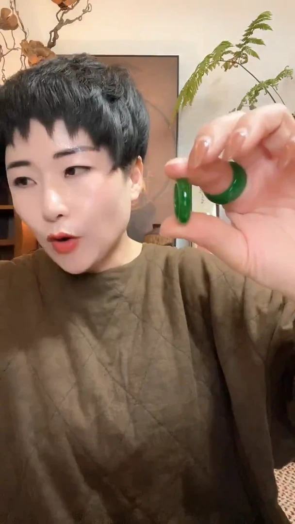 未镶嵌戒圈翡翠858