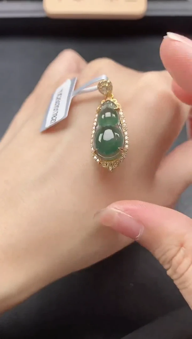 翡翠戒指银S925镶嵌51151