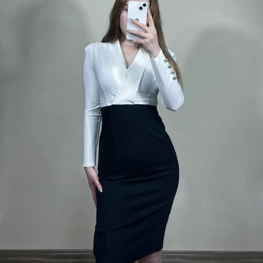 【LYDIYA】白黑连衣裙