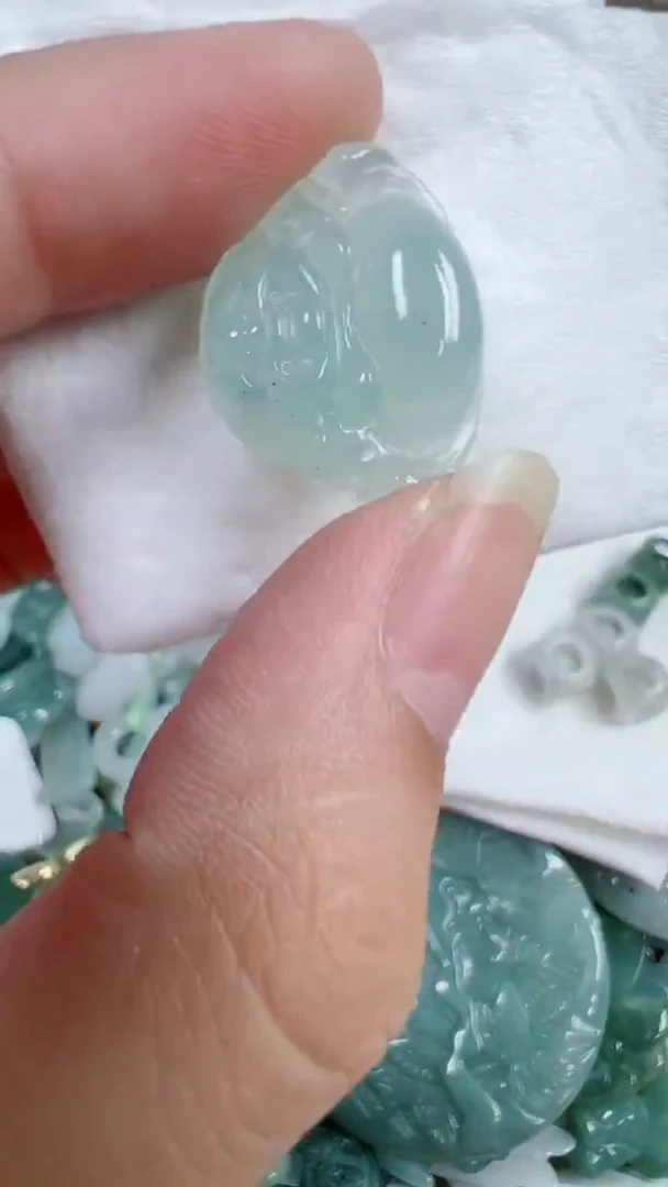 散珠翡翠67号链接，A货翡翠