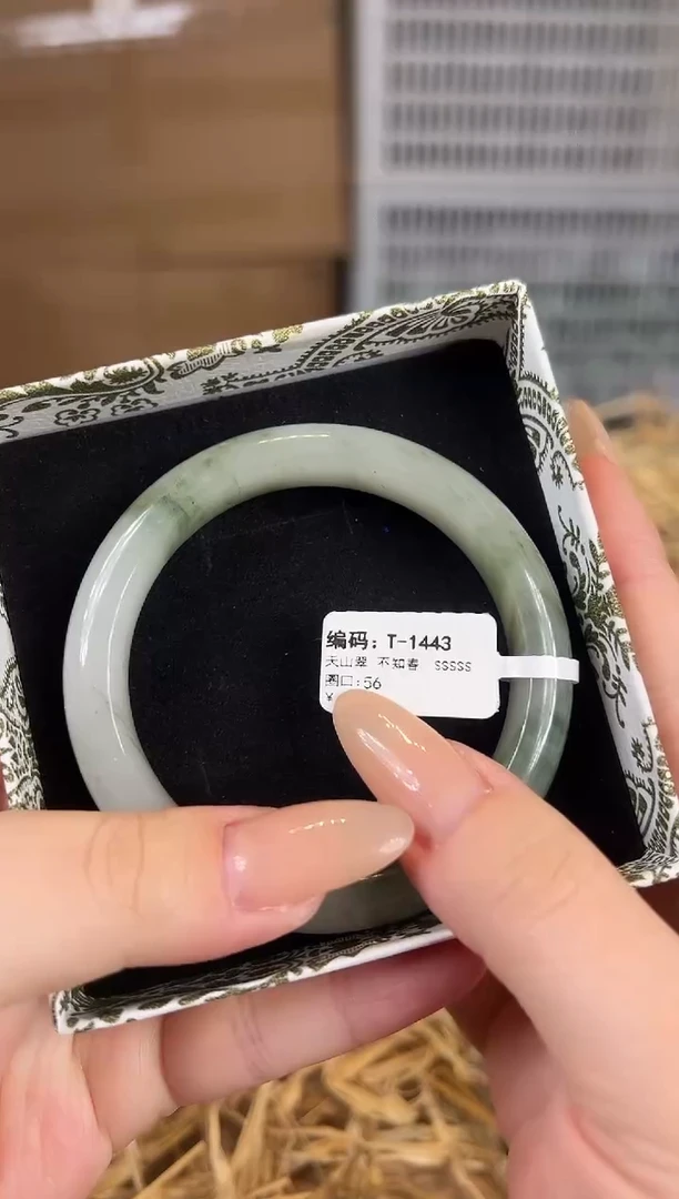 未镶嵌手镯石英质玉T1443