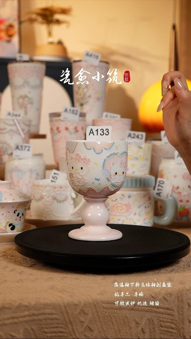 景德镇高温釉下彩创意瓷