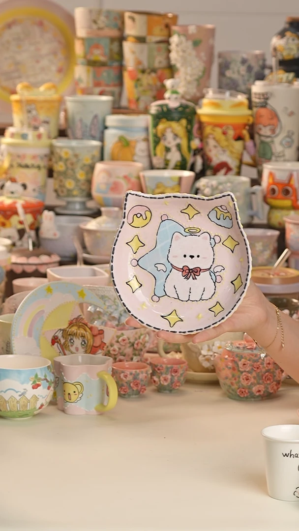 其他景德镇釉下彩手绘设计师款陶瓷