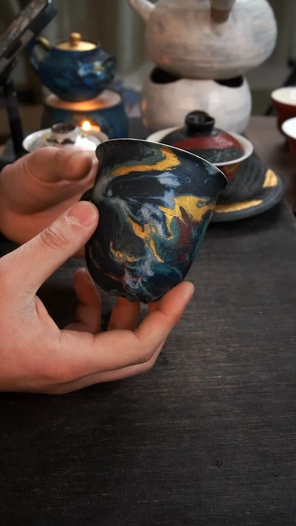 【闪购商品】其他大漆咖啡杯656小康茶器