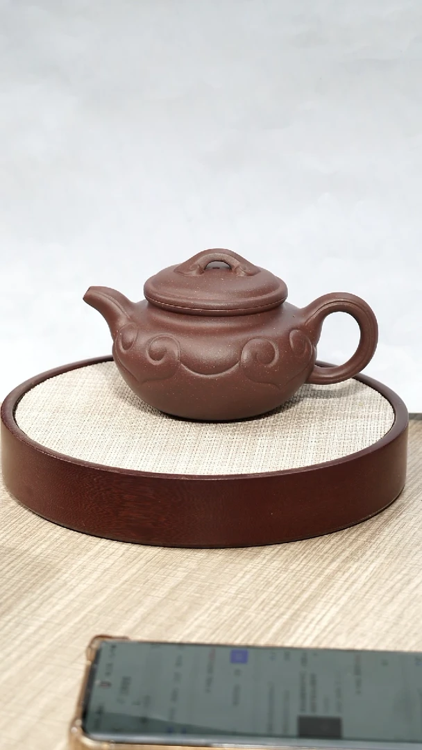 【闪购商品】紫砂茶壶底槽清仿古如意