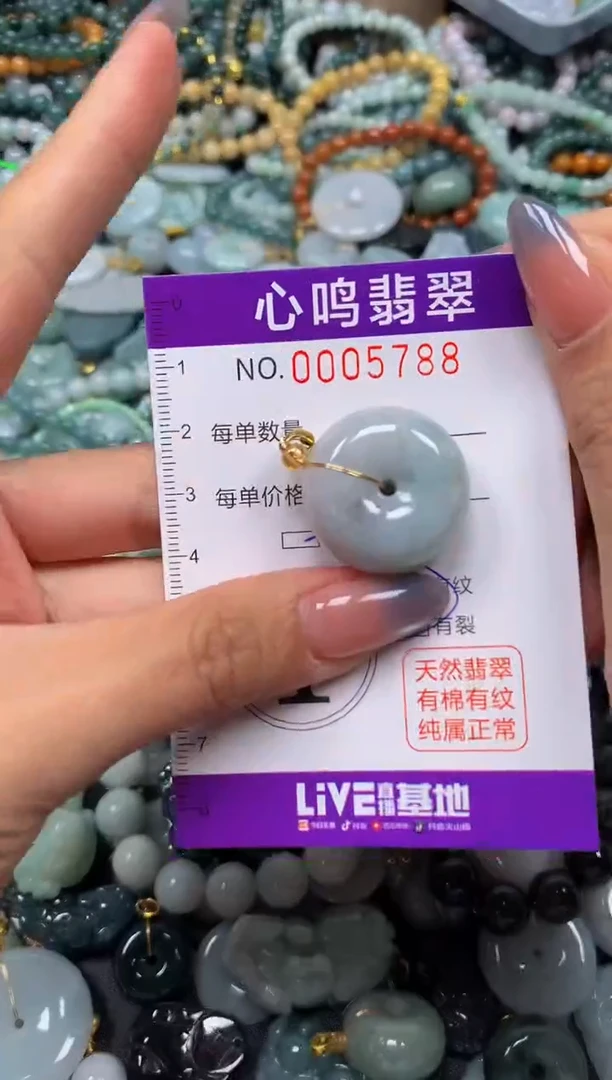 颈饰未镶嵌翡翠闪购005788