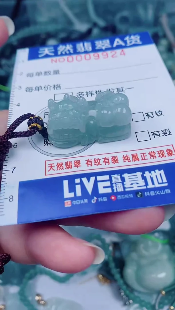 颈饰未镶嵌翡翠00009924